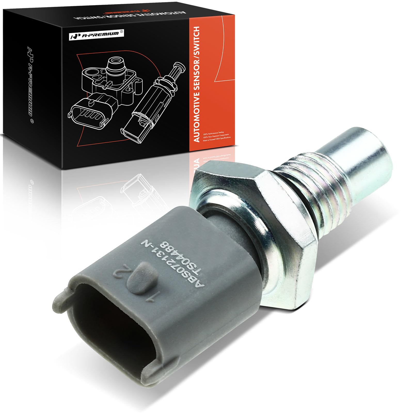 A-Premium Coolant Temperature Sensor Compatible with Ford F-250/F-350/F-450/F-550 Super Duty Excursion E-150 E-250 E-350 Club Wagon Super Duty