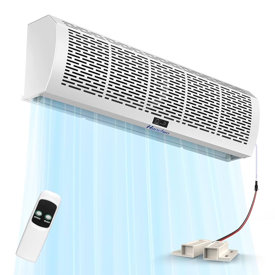 扉を開けてもカーテン　未使用保管品♪ エアカーテン　Hancnen 扉を開けてもカーテン 未使用保管品♪ エアカーテン Hancnen 扉を