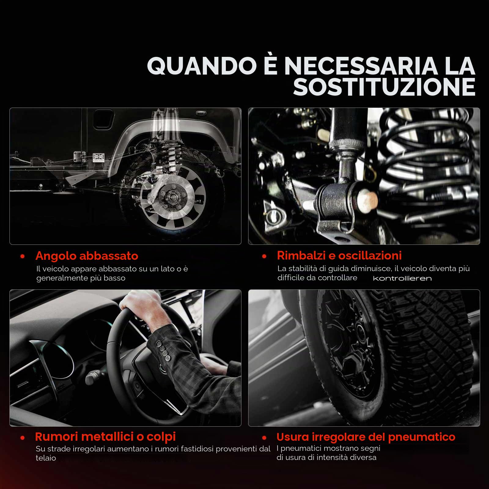 Frankberg 2 molle di sospensione asse posteriore 51780554 | Compatibile con: 169