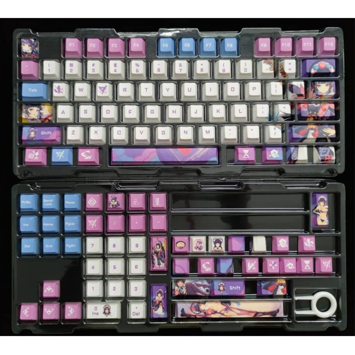 Amazon.co.jp: セクシー 過激 PBT キーキャップ げんしん 原神グッズ