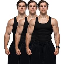 Ekkovision Lifestyle Beaters, Mens Tank Tops, Cotton Spandex Tanks for Men, Regular Fit, Ribbed Fabric