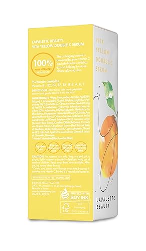 Miniatura 5 de Vita Yellow Double C Serum | Grosella espinosa india y 9 vitaminas esenciales | Efectos nutritivos y reafirmantes de la piel | Beneficios
