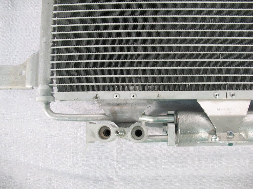 Tong Yang BZ39022A Replacement Alumnium AC CondenserC-CLASS (W203) '06-'07PFC W/R.D. 16mm (CON-3385)