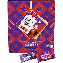 Christmas Dairy Milk Lotus Biscoff Chocolate Chunk Advent Calendar 236g