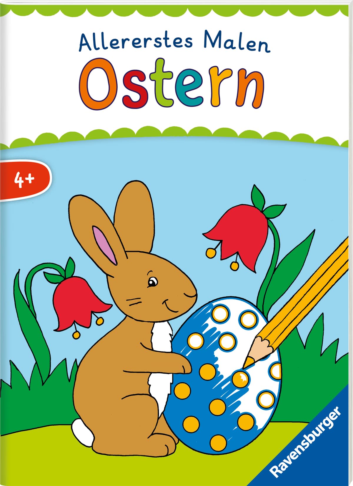 Allererstes Malen Ostern - Malen ab 4 Jahren