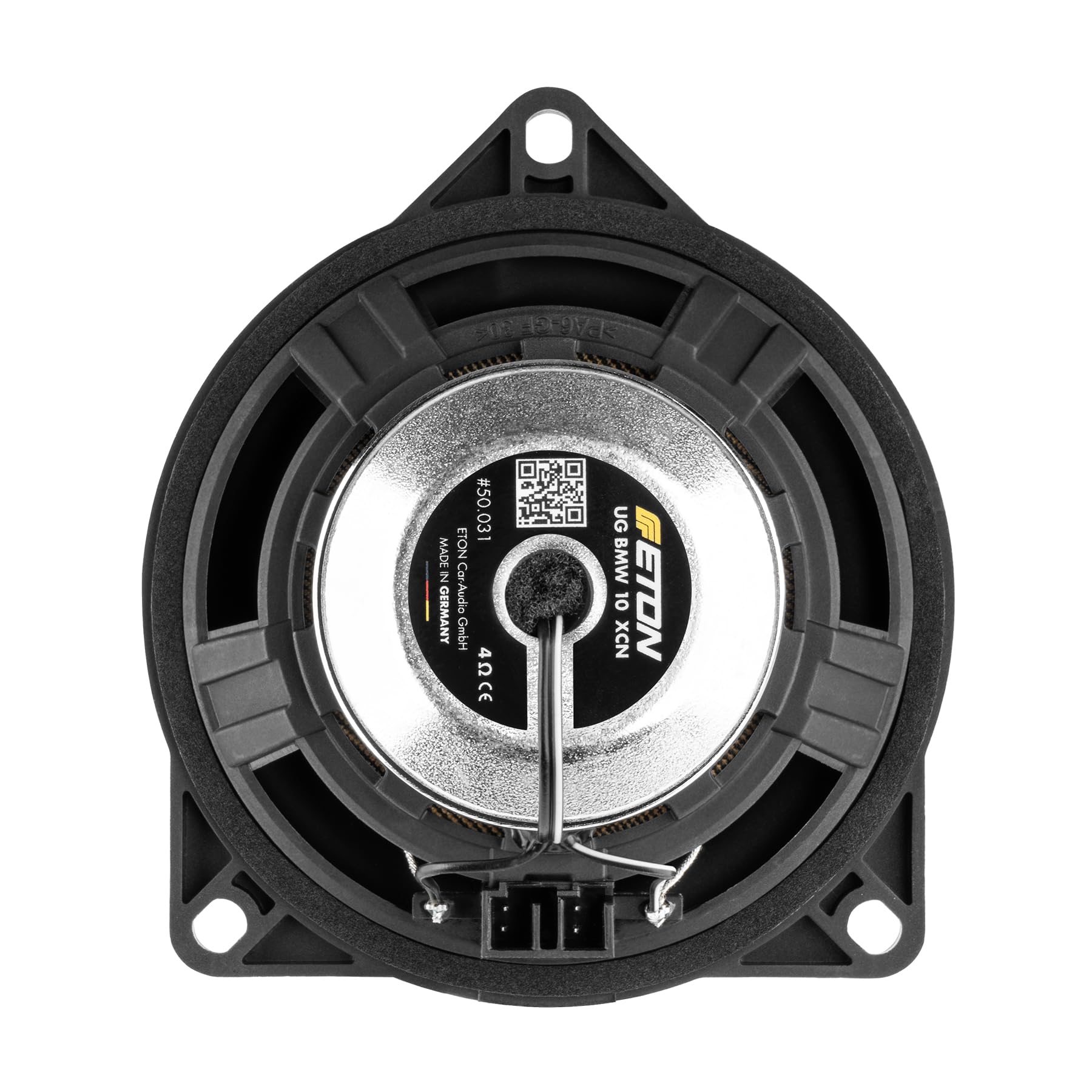 ETON UG-BMW10XCN: 10 cm Center Speaker, kompatibel mit BMW & MINI – N-Korb | Klangstarker 4 Zoll 2-Wege Plug & Play Zentrallautsprecher für den Einbau im Armaturenbrett, 1 Stück