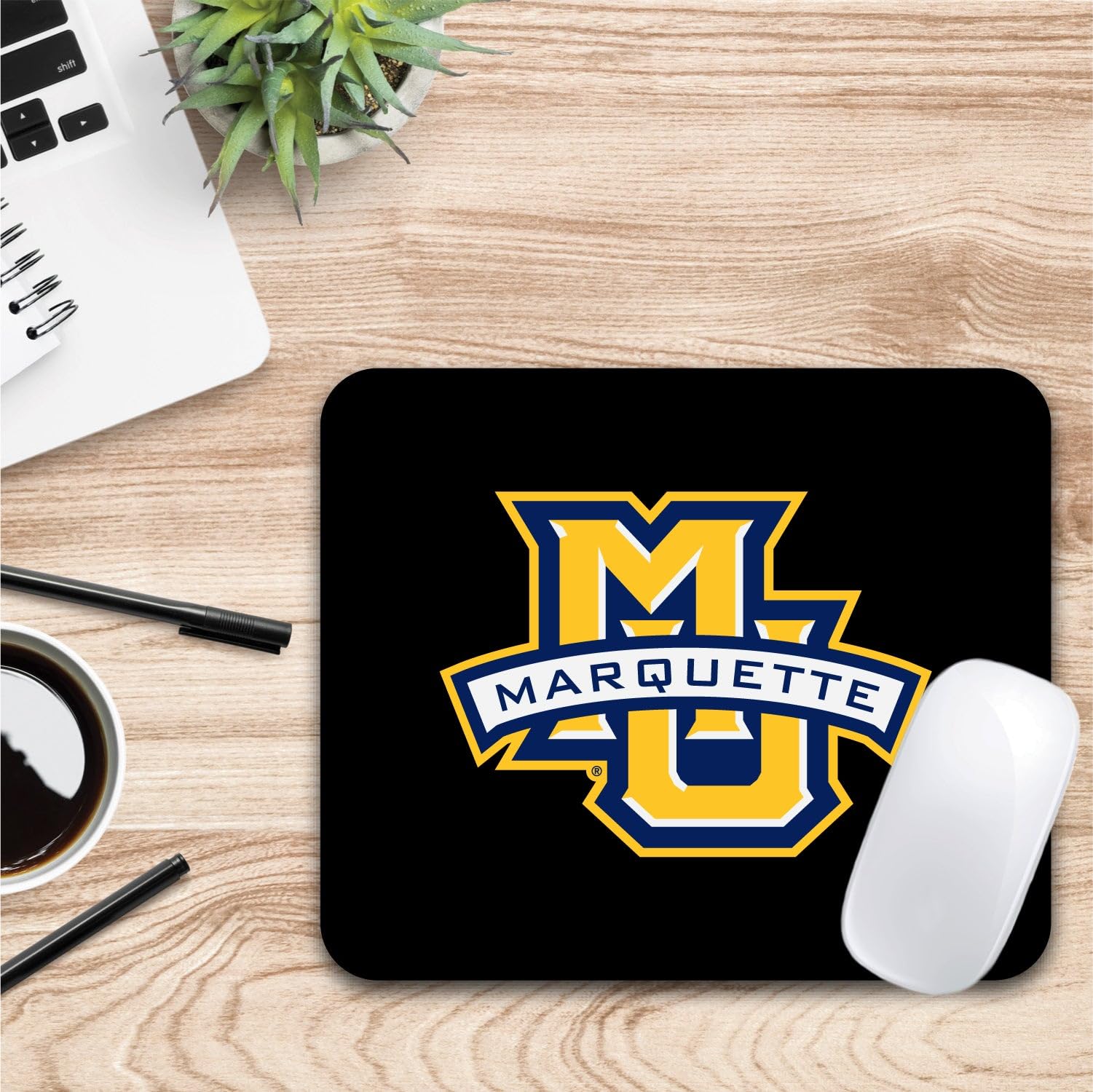 Mouse Pad, Fabric, Marquette University Standard/Classic Blue