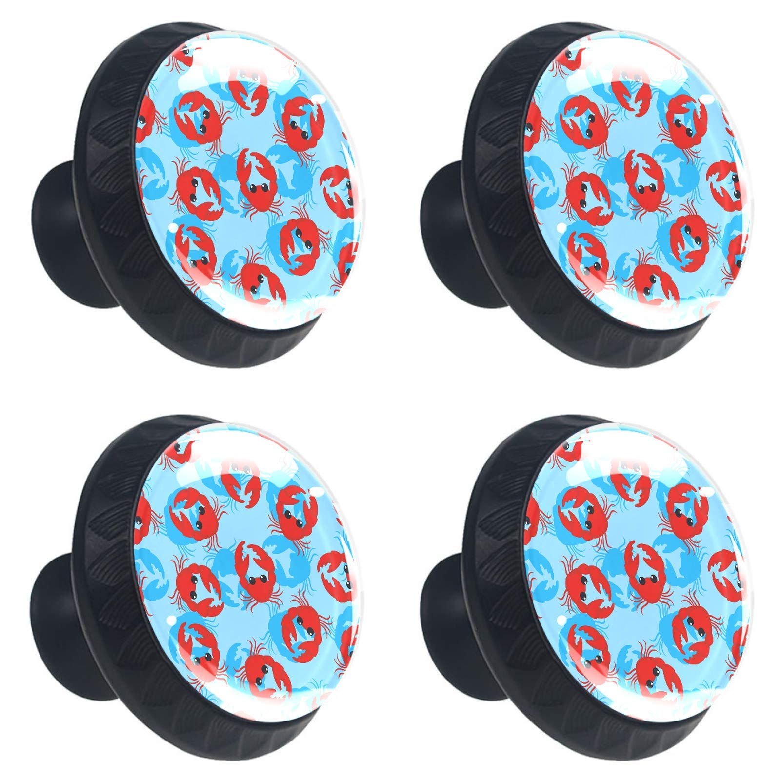 Boutons de meuble mer et crabe pour décorer une commode ou une chambre d'enfant