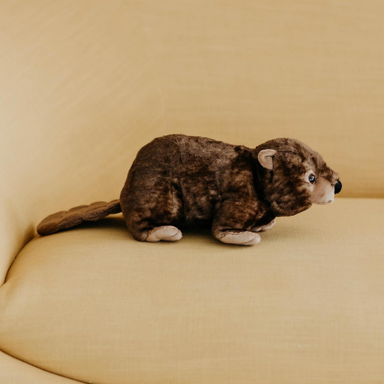 The Petting Zoo Beaver Stuffed Animal, Gifts for Kids, Wild Onez Zoo Animals, Beaver Plush Toy 12 inches - Image 8