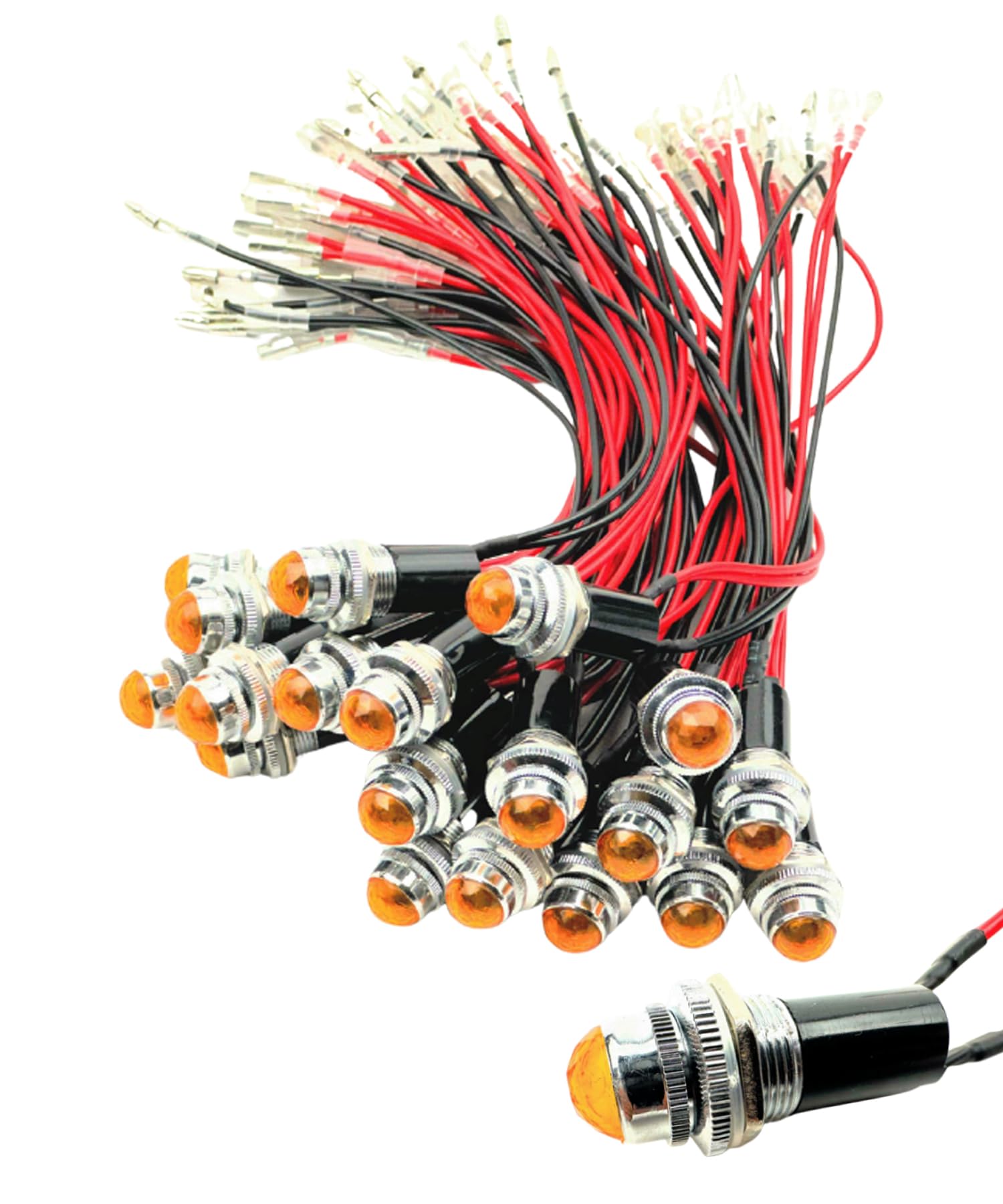 Amazon.co.jp: HTharros LEDパイロットランプ ダイヤカット LED