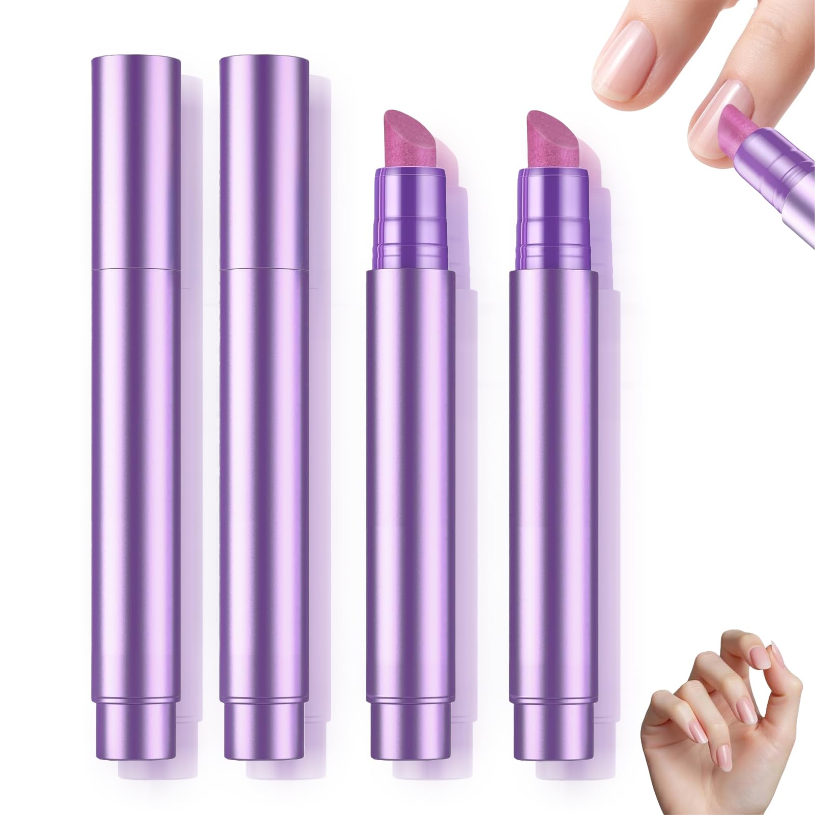 3-in-1 Cuticle Oil Pen,Cuticle Pusher Nail Oil Pen with Ceramic Tip,Cuticle Treatment for Hangnails, Dry & Damaged Nails, Nail Cuticle Remover,