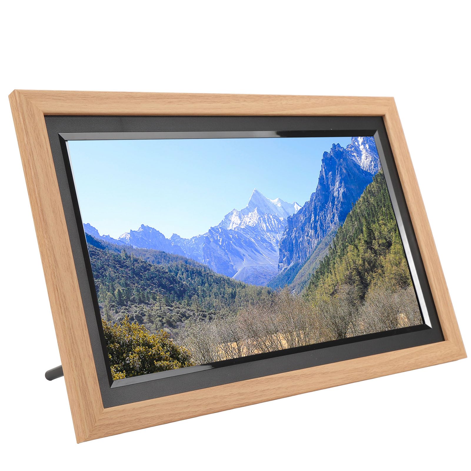 Digital Picture Frame, Smart Digital Photo Frame with 1920x1080 15.6inch 16:10 LED Widescreen, 16GB Memory, Wall Mountable Electronic Picture Frame Easy to Share Photos or Videos