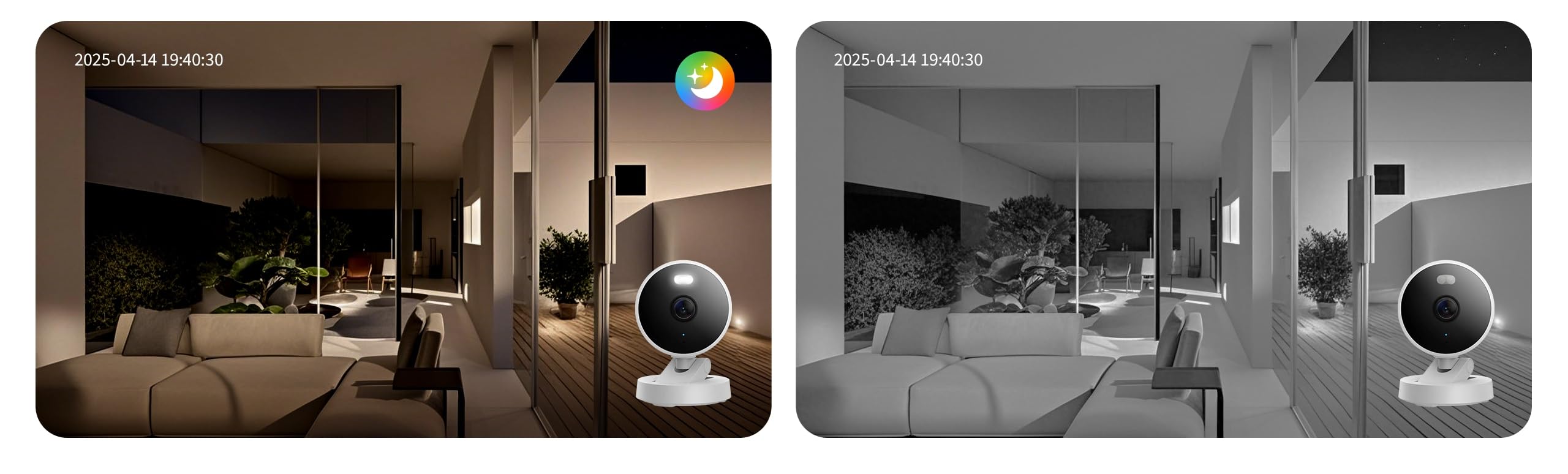 Aqara Camera G100 Battery Negro, cámara Wi‑Fi 2K interior/exterior
