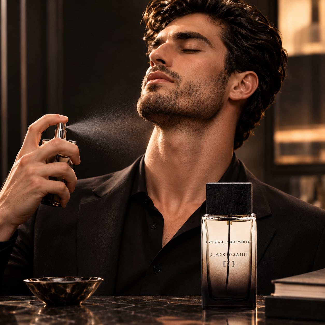 Amazon.com : Pascal Morabito - Black Granit- 3.4 Oz Eau De