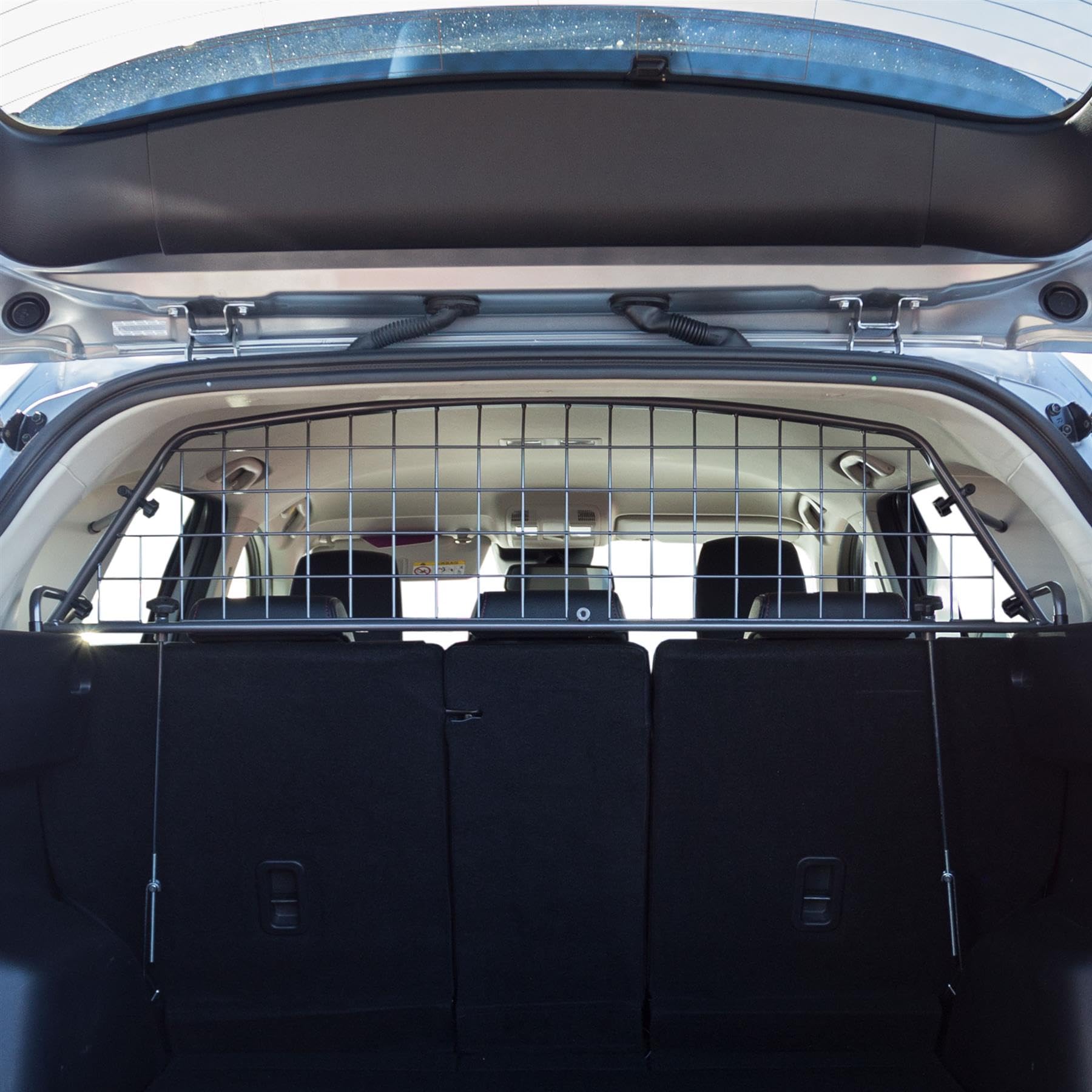 Travall Dog Guard Compatible with Mazda CX-5 (2012-2017) Vehicle Specific Trunk Guard Tailored Fit Luggage Barrier Load Separator Heavy Duty Powder Coated Steel Pet Barrier