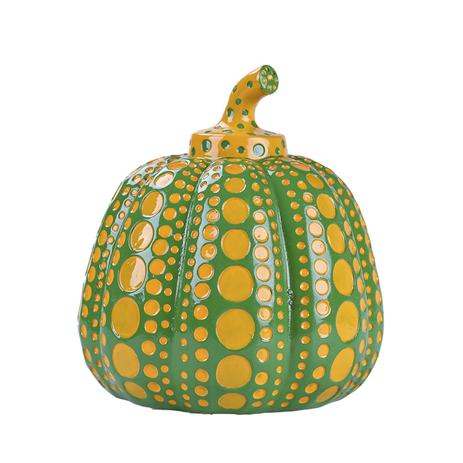 Amazon.com: LGYKUMEG Yayoi Kusama Pumpkin Sculpture Statue