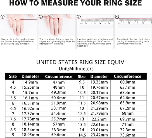 Miniatura 7 de EAMTI Anillos de compromiso de plata de ley 925 de 3 quilates, 3 piedras, corte ovalado, circonita cúbica, anillos de compromiso de boda para mujer,