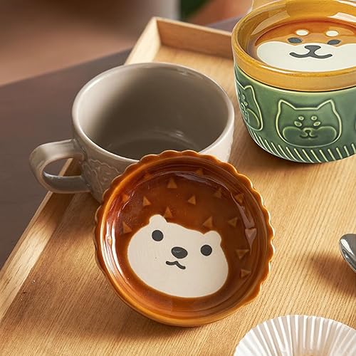 Miniatura 9 de Regalos para mujeres, tazas de café Kawaii con tapas, regalos de cumpleaños de Navidad para niñas, amigos, niños, hombres, esposa, mamá, abuela,