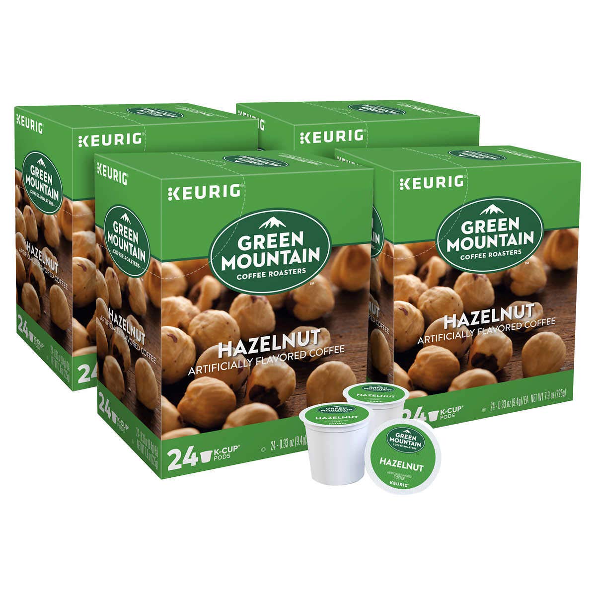 Amazon.com: Green Mountain Coffee Hazelnut Decaffeinated K-Cups