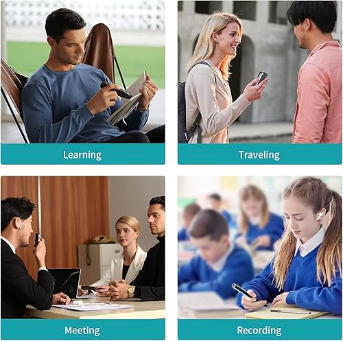 Miniatura 5 de Escáner y lector, Smartpen, lector de libros en tiempo real con pantalla táctil LCD, lector digital de 112 idiomas, dispositivo de traductor de