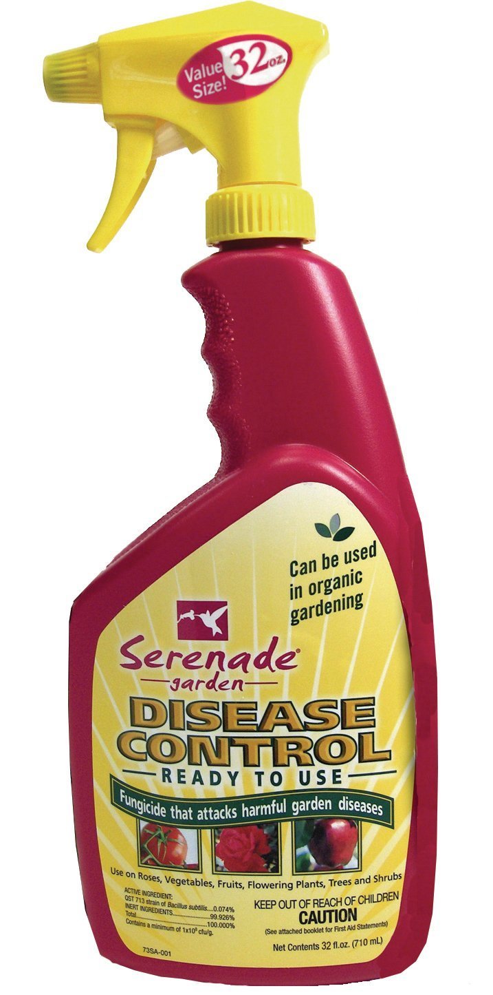Serenade Garden Disease Control Fungicide Ready to Use, 32 oz : Amazon