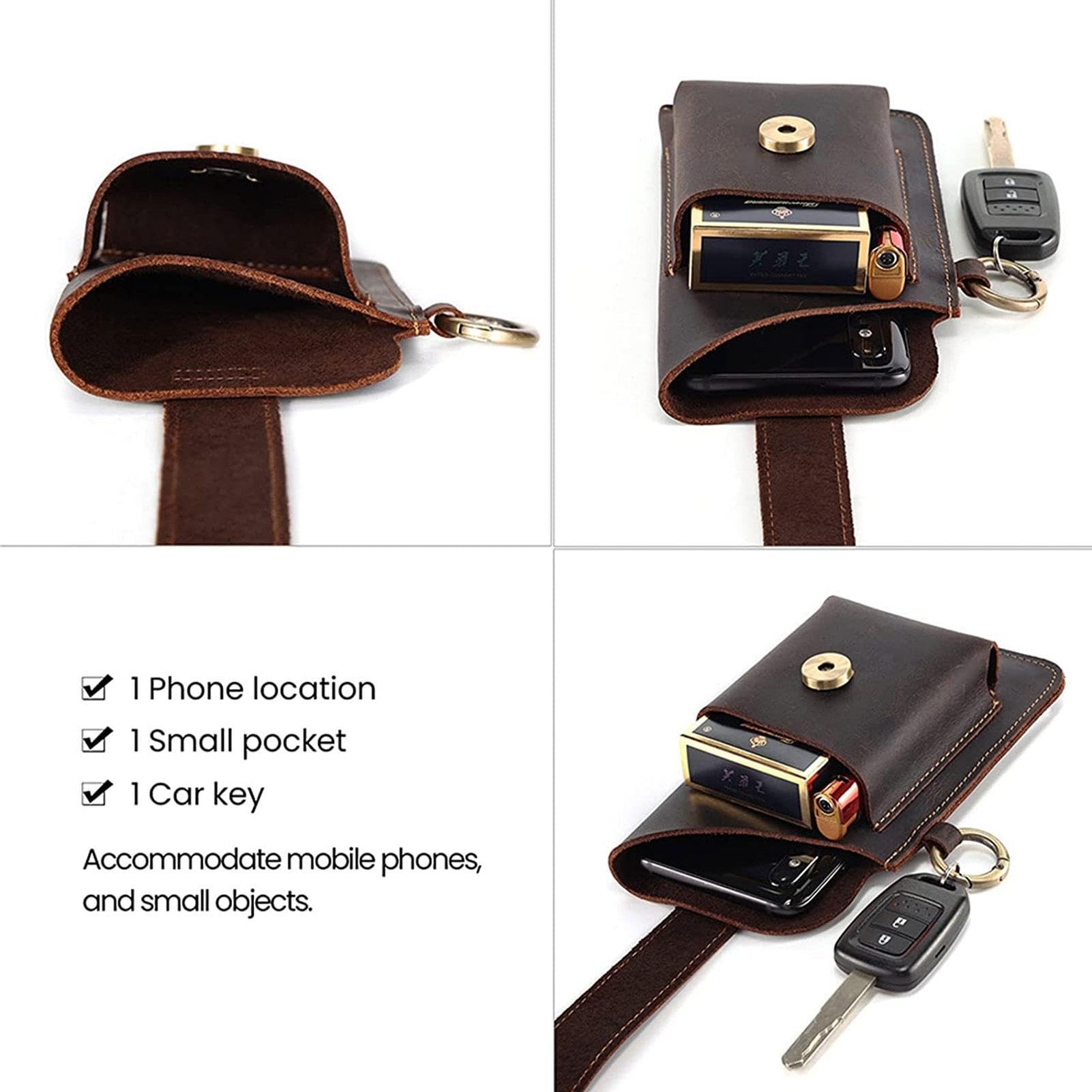 5 Handytasche für Herren - Gürteltasche zum - Gürteltasche fürs Handy