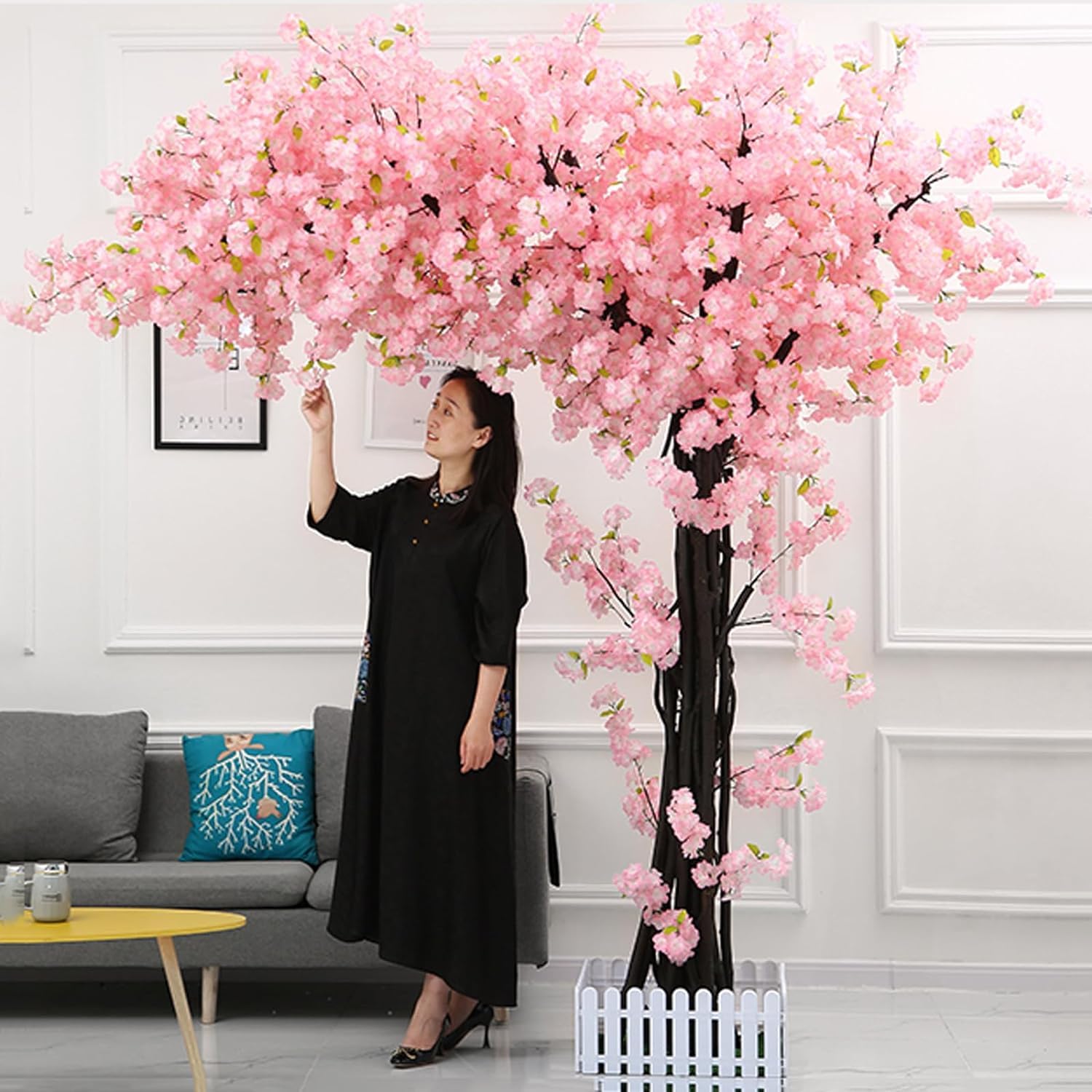 Amazon.com: Artificial Cherry Blossom Tree - Simulation Plant Pink