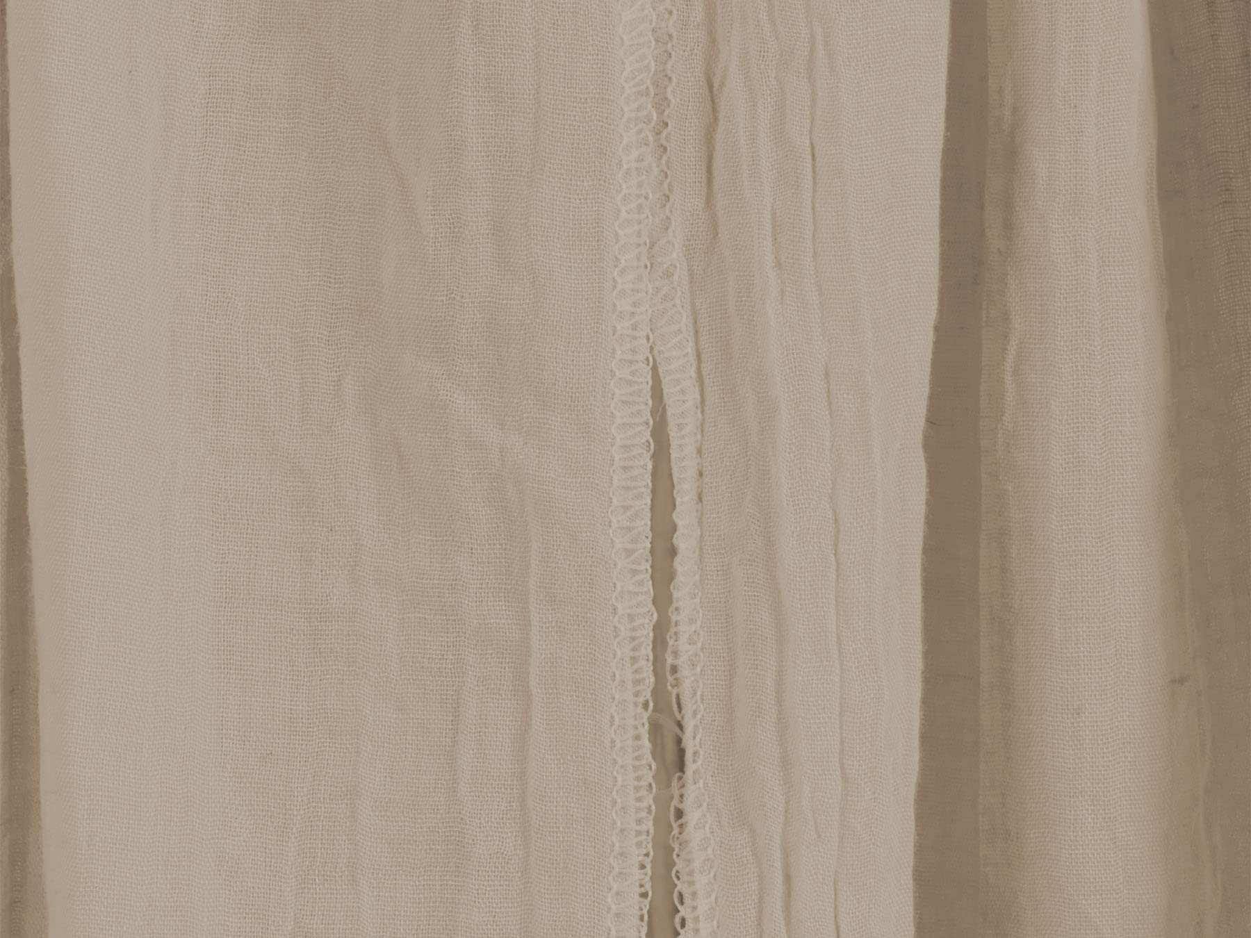 Jollein Baldacchino Torrone 155 cm per lettino e culla | 002-001-00093