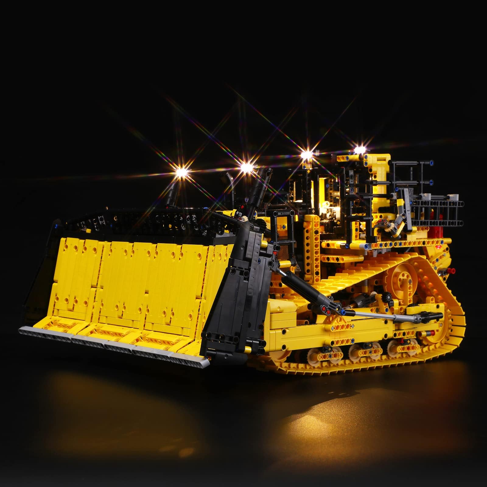 LED Light Kit Compatible with Lego App-Controlled Cat D11 Bulldozer -for Technic 42131 Model Set (Model Set Not Included)
