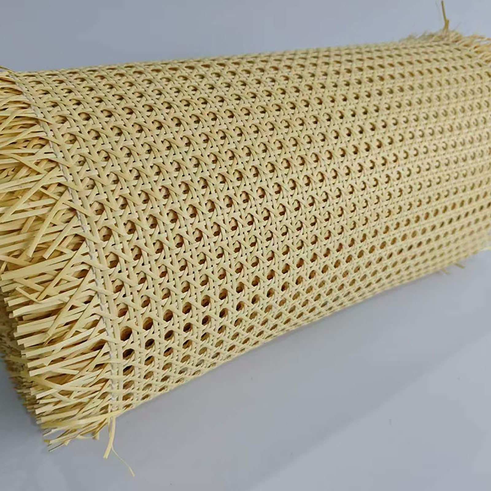 Rollo de cinta de ratán natural, 0,9 x 15 m, ideal para reparación de muebles, sillas, proyectos de bricolaje, material de tejido de ratán para armarios y sillas