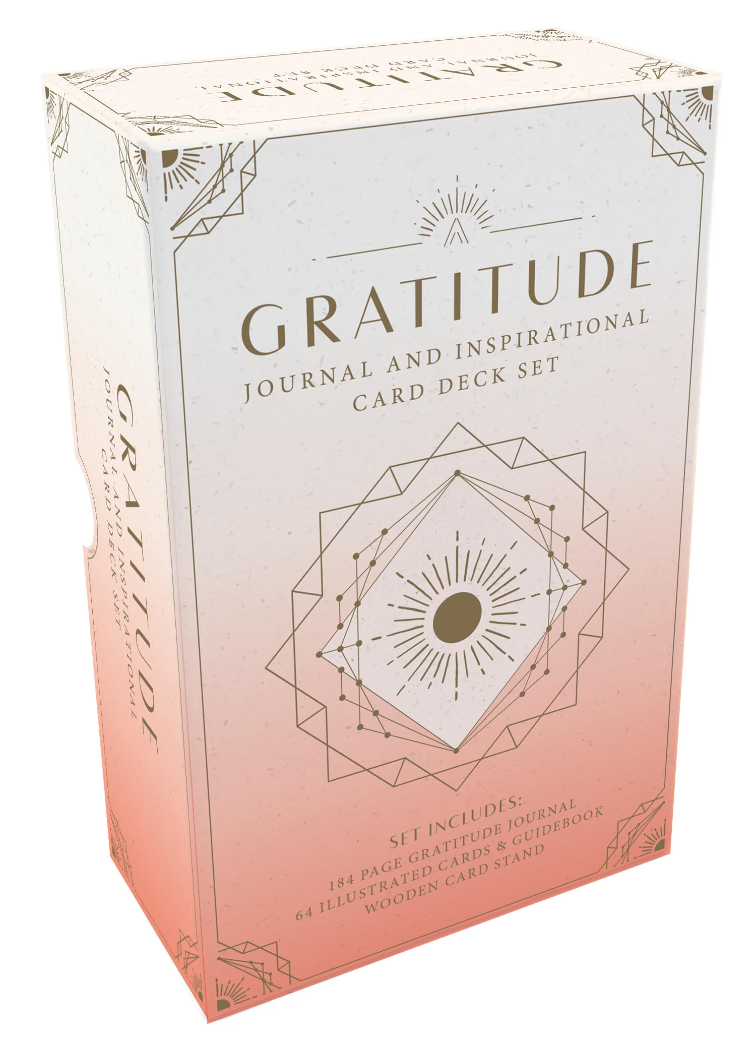 Insight Editions Gratitude Journal & Inspirational Card Deck Set