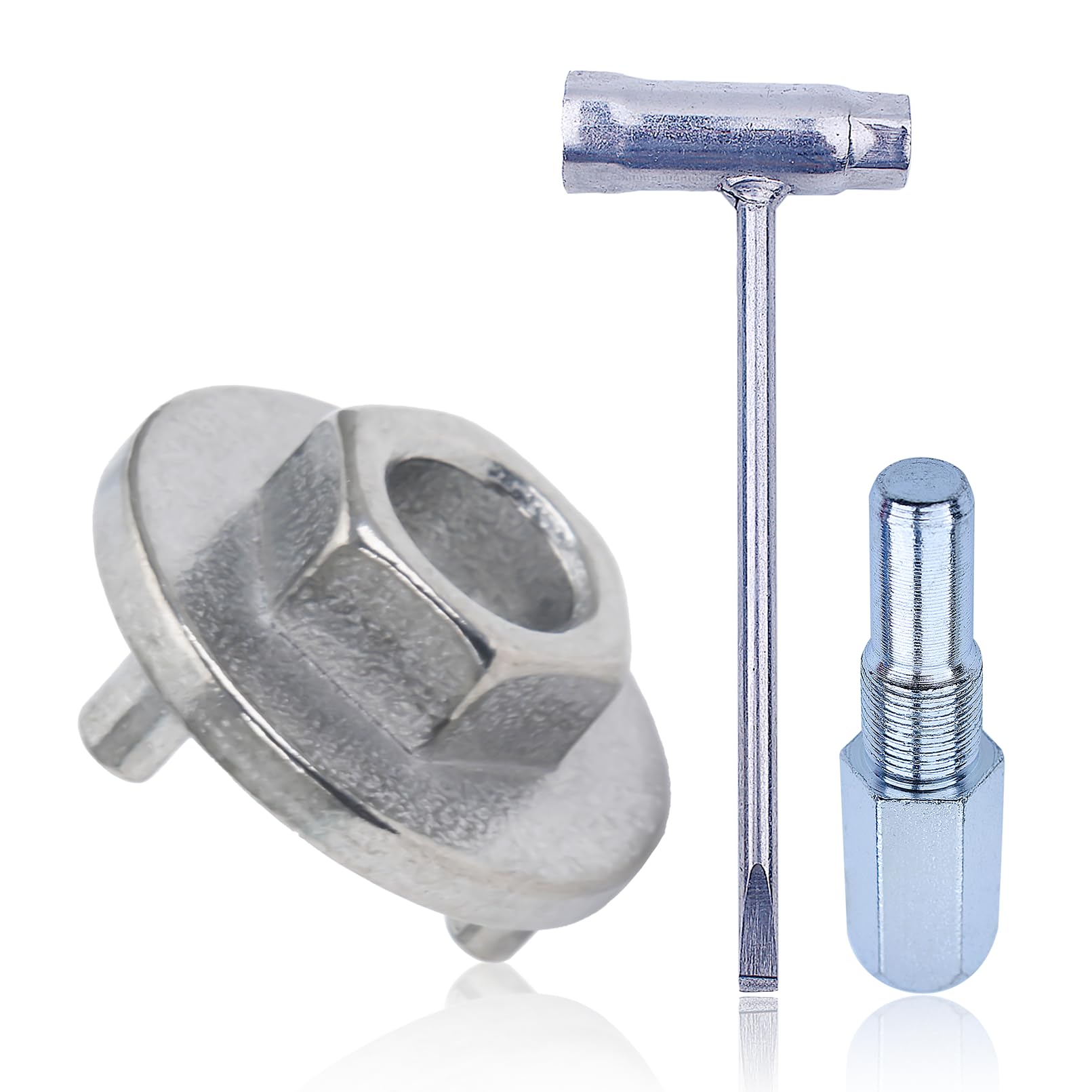 Adefol Strumento di Smontaggio Frizione per Echo CS-400 CS-500 CS-510 Motosega Chiave a Bussola, Strumento di Smontaggio del Cilindro, Sostituzione 89750516133, 89750516132