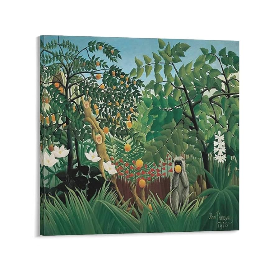 AllPosters 絵画 Henri Rousseau アンリ・ルソー Amazon.co.jp: Henri Rousseauアンリ・ルソー素朴派の画家の作品