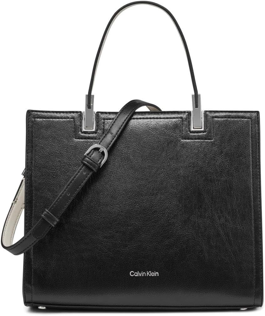 Calvin Klein Women’s Verne Triple Compartment Satchel