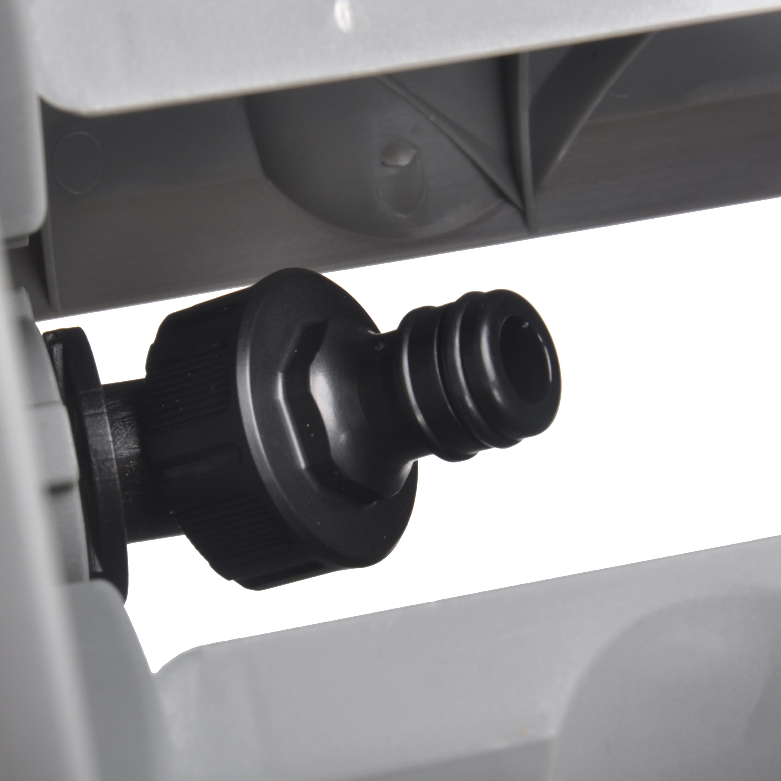 Lehmann Chariot dévidoir pour Tuyau d’arrosage Jusqu’à 45 m (1/2") ou 25 m (3/4") – sans Tuyau – Chariot sur Roues, Cadre Robuste, Stable et Compact