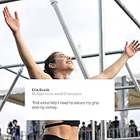 Vista 7 de MONKEY HANDS MonkeyHands Gel Grip Pole Dance, Calisthenics, Rings, Parkour, Gymnastics, Padel, Tennis and More - High Performance - Skin Friendly