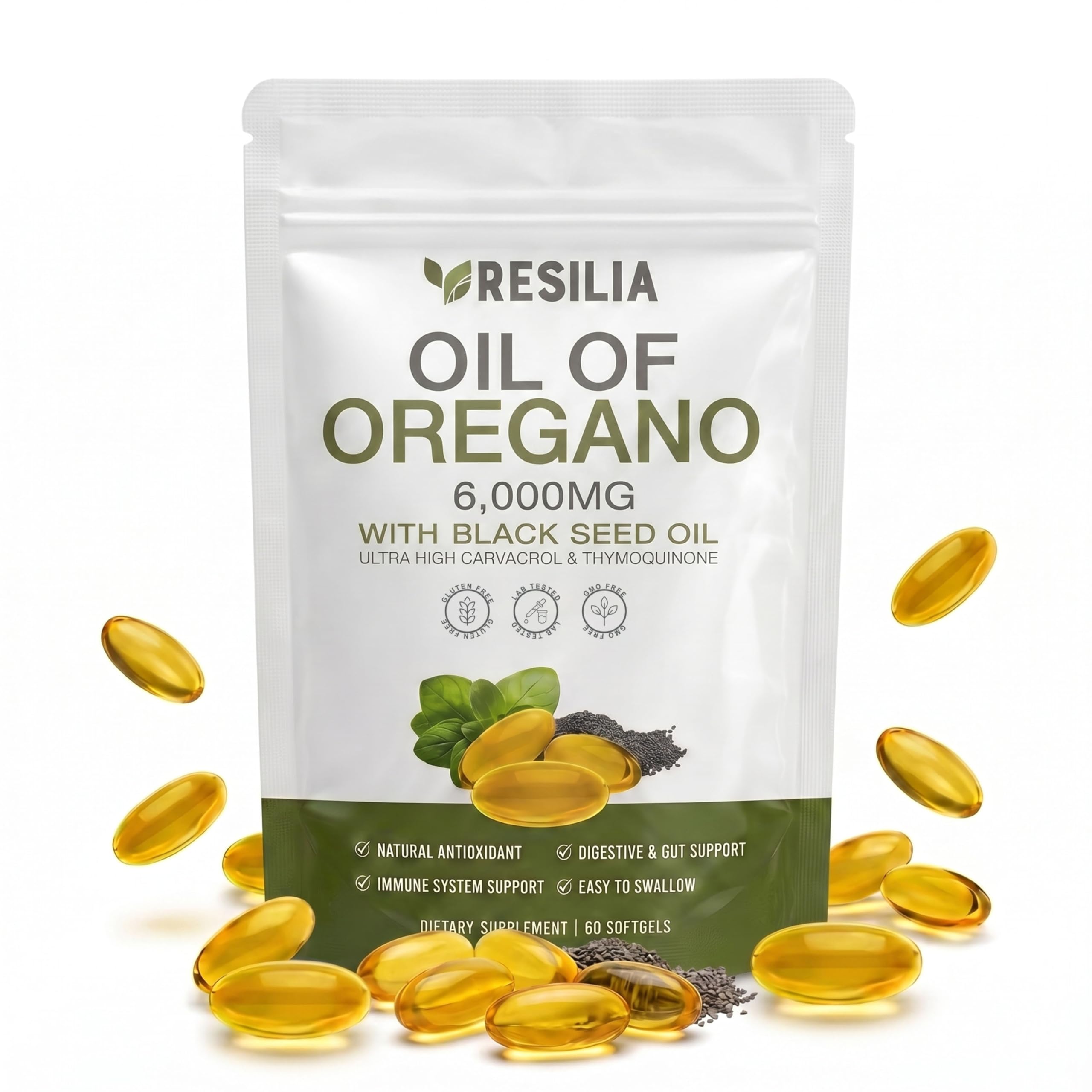 Resilia Oil Of Oregano Resilia Softgels - herbal supplements | Mubboo