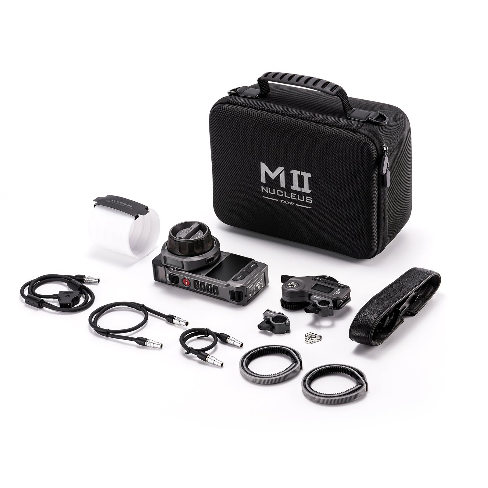 Tilta Nucleus-M II Follow Focus - Sistema di controllo delle lenti wireless con motore Nucleus-M II e unità manuale FIZ per fotocamere DSLR Mirrorless WLC-T06-K1