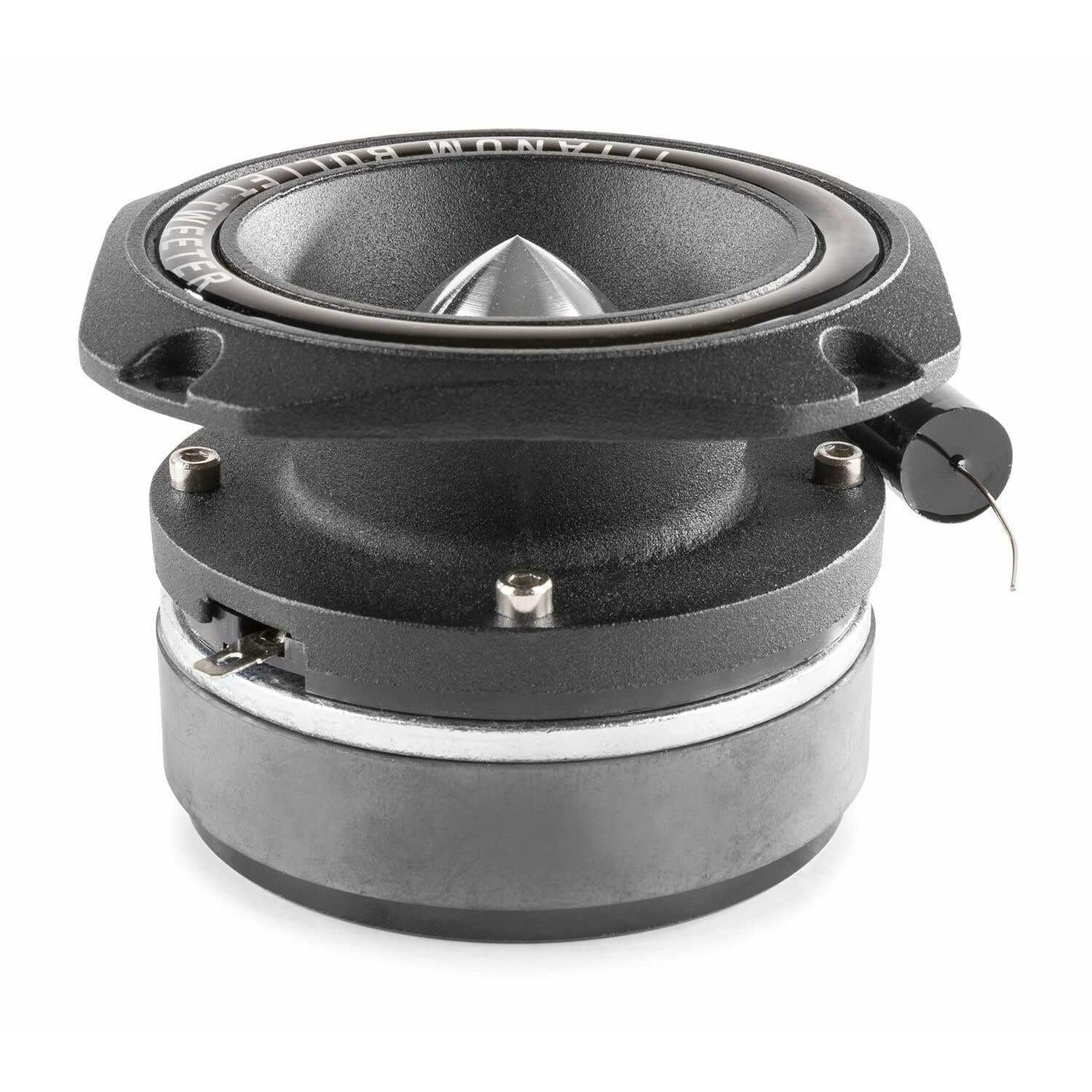 Vonyx Skytec Tweeter Serie Pro - Tweeter con Potencia de 100 vatios, diafragma de Titanio, diametro de1,15, Bobina de 44 mm, Respuesta en frecuencia 3.800-30.000 Hz, Potente imán, Alto Rendimiento