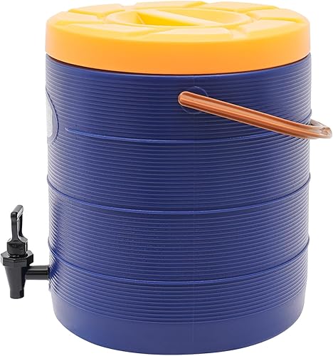 Miniatura 44 de Dispensador de bebidas aislado de acero inoxidable, dispensador térmico de bebidas frías y calientes de 13 l/3.4 galones con espita para té, café