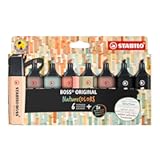 Highlighter BOSS Original NatureCOLORS - Pack of 8 - Assorted Colors