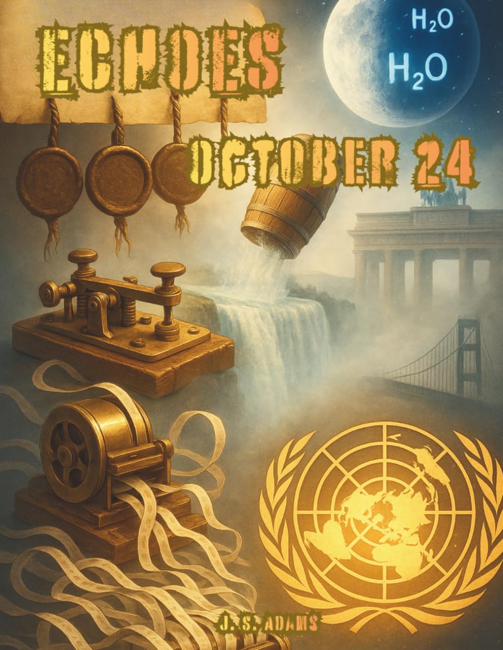 Echoes: October 24: A Coloring Journey Through October 24th in History (Echoes: A Coloring Journey Through History)