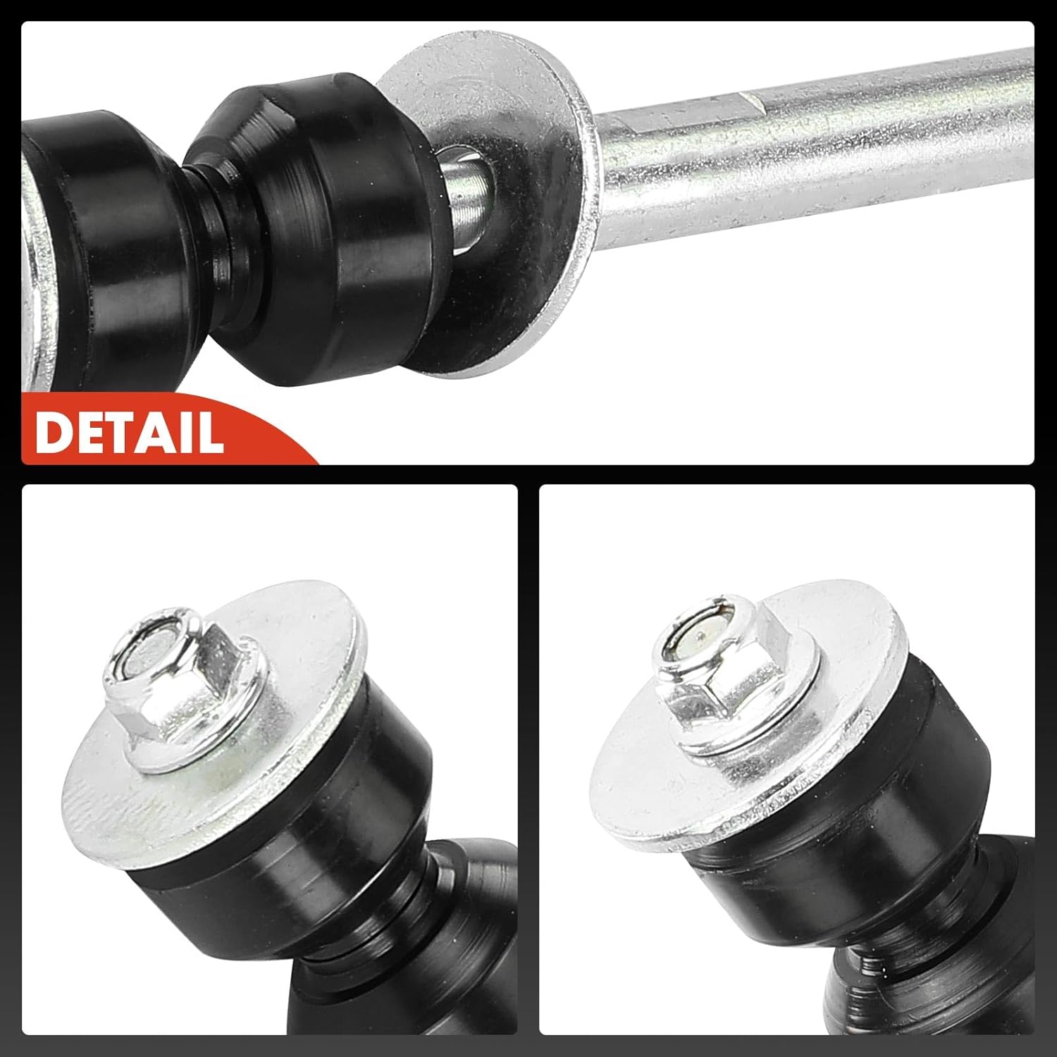 A-Premium 2 x Rear Sway Bar Links Stabilizer Bar Links, Compatible with Ford Taurus 1986-2007 & Lincoln Continental 1984-1994, Mark VII 1984-1992 & Mercury Sable 1986-2005