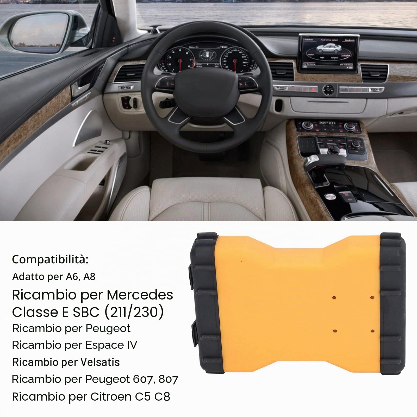 OBD2 Auto Diagnostica, DS150 V9 VCI 150E TCS Diagnosi Auto Professionale multifunzione Accessori, Lettore di Codici Cancellazione Codici di Errore,Dual Board Strumento diagnostico per auto