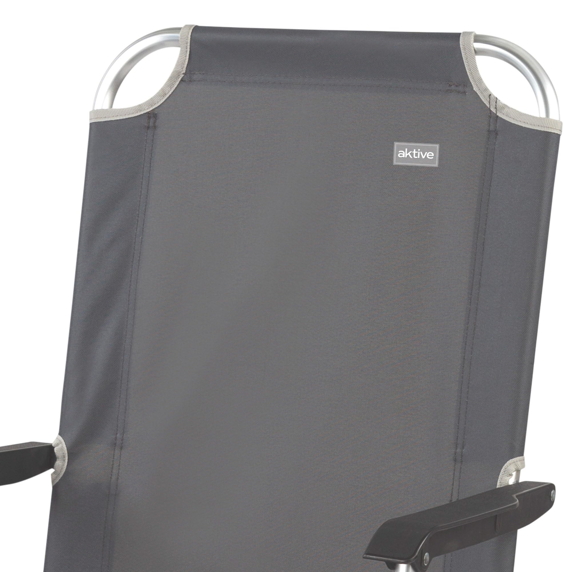 AKTIVE 52884 - Sedia da campeggio pieghevole ultraleggera | Seggiolone 45x50x90 cm | Include blocchi antiribaltamento | Alta stabilità - Peso massimo 110 kg