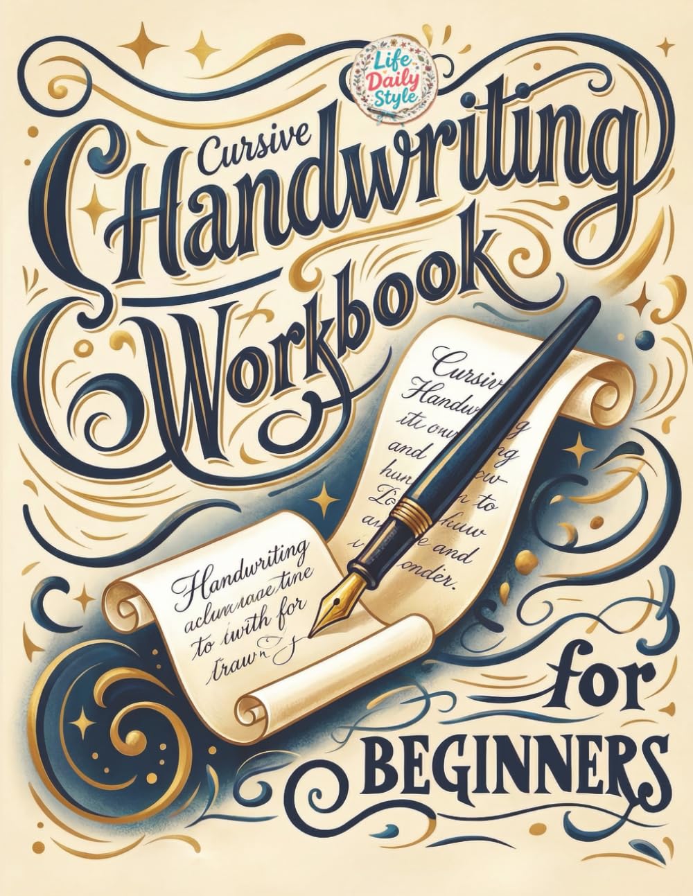 Cursive Handwriting Workbook: Calligraphy Techniques-Learning and Mastering the Art of Writing through Practice and Tracing for Teens and Beginners