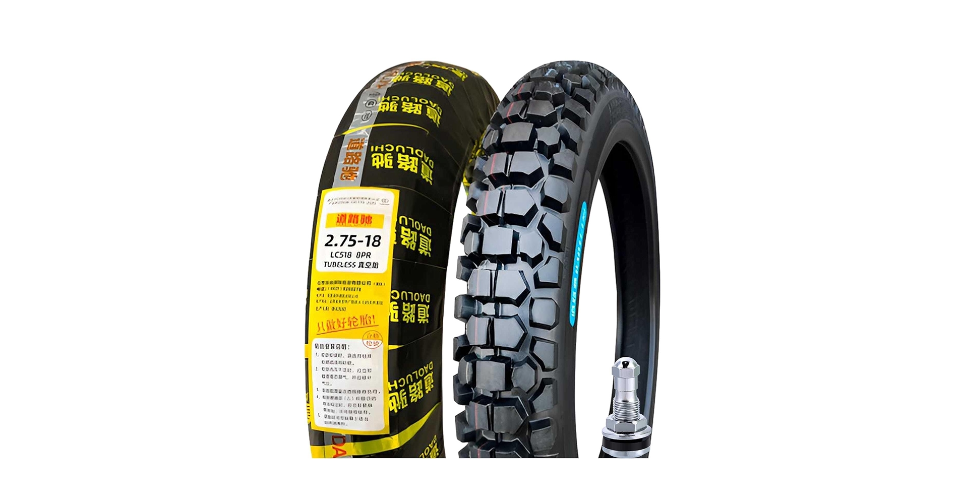 Amazon | 2.75-18 タイヤ チューブレス 8P.R. TUBELESS 1本 2.75