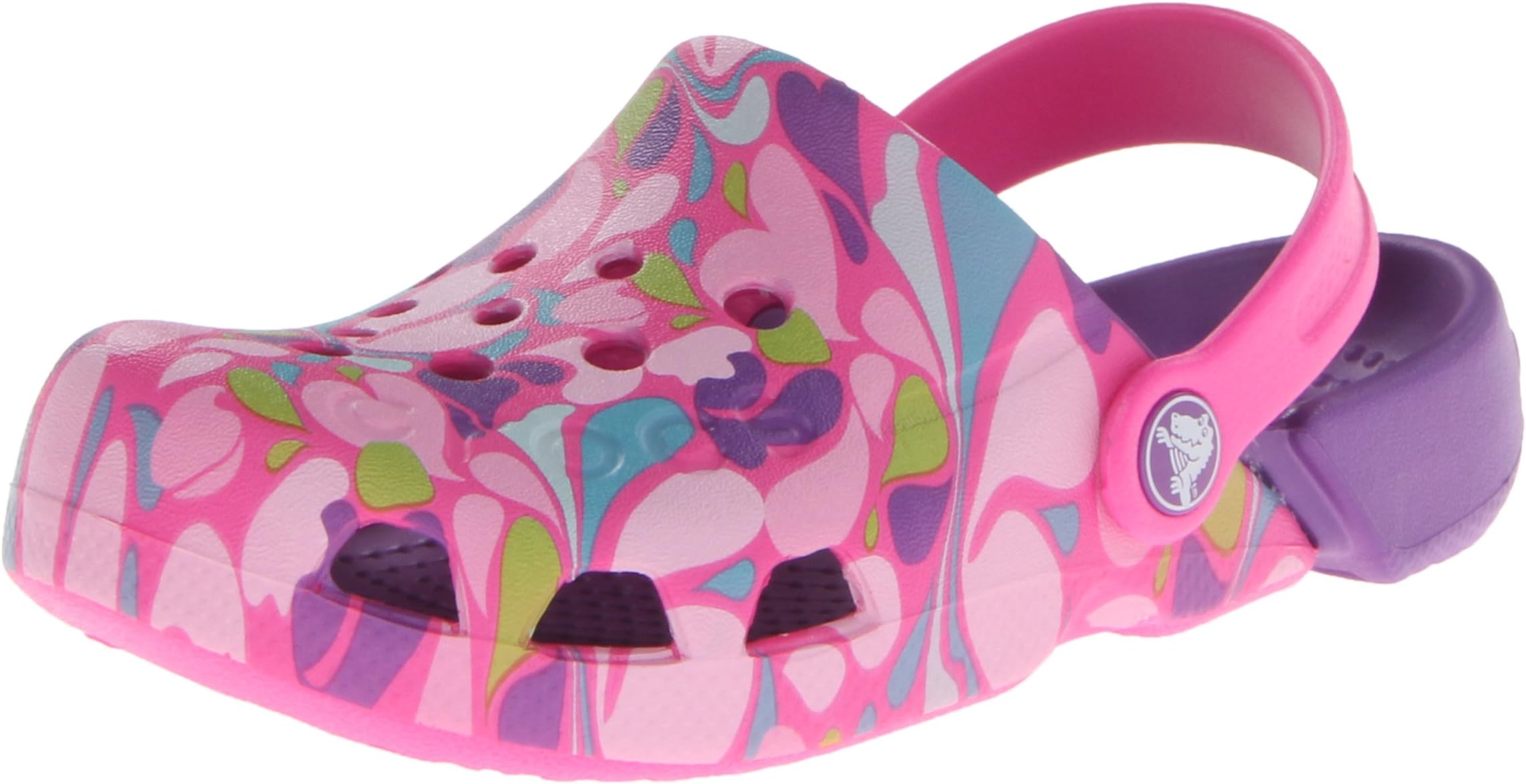 Crocs Kids' Electro Paisley Print Clog PS