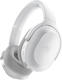 Barracuda Wireless Gaming & Mobile Headset (PC, PlayStation, Switch 2, Android, iOS): 2.4GHz Wireless + Bluetooth - Integrated Noise-Cancelling Mic - 50mm Drivers - 40 Hr Battery - Mercury White