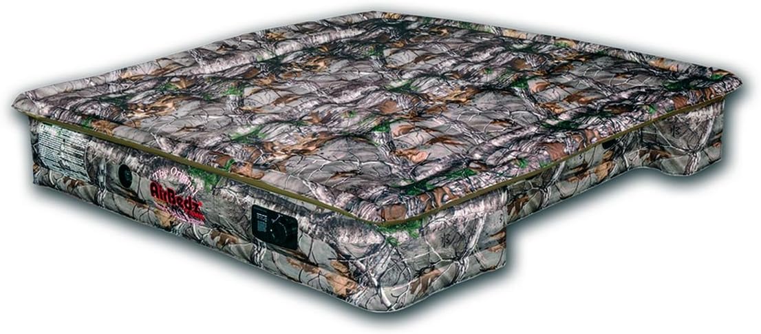 Pittman Outdoors AirBedz Realtree Camo PPI 402 Full Size 6'-6.5' Short Bed with Built-in Rechargeable Battery Air Pump, 1 Pack